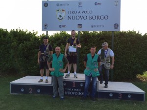 1° Enrico Munaro, 2° Mirco Faccio, 3° Giovanni Bizzotto