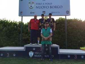 1° Armando Lecce, 2° Michele Fasolo, 3° Maurizio Moriggi