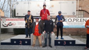 Podio 2 categoria: Ilario Canteri secondo classificto